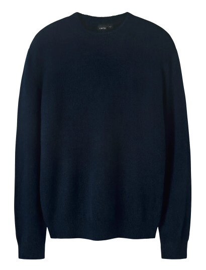 LMTD Nlmlodett Ls O Neck Knit Marinblå 134 140 LMTD Nlmlodett Ls O Neck Knit Marinblå 134 140