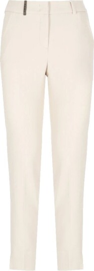 Peserico Dame Bukser Beige XS,