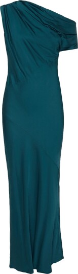Twist & Tango Vanessa Satin Dress - DEEP TEAL - 42