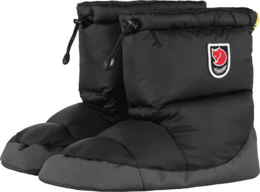 Fjellreven Expedition Down Booties L, Black
