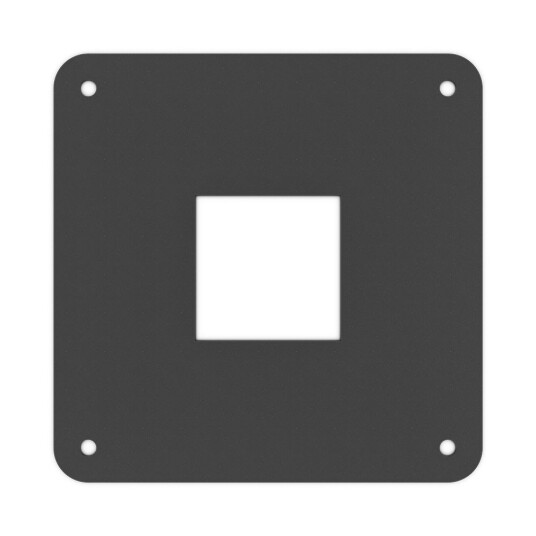 Eleiko XF 80 Installation Cover Plate - Black Eleiko XF 80 Installation Cover Plate - Black