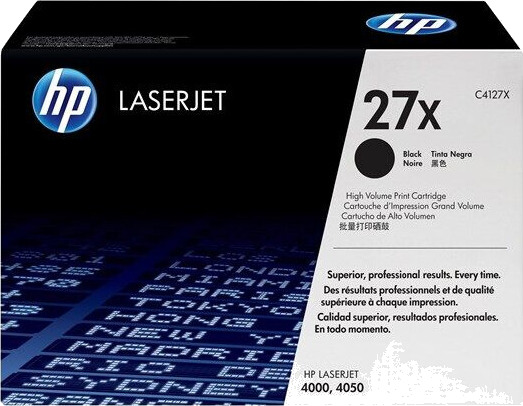 HP 27X / C4127X High Capacity Black Toner - Laser toner Svart