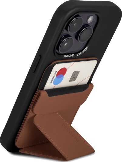 Decoded MagSafe Kortholder/Stand   Tan