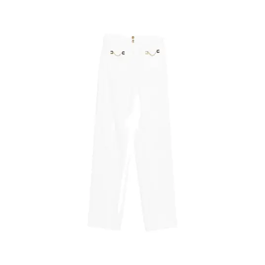 Elisabetta Franchi Dame Bukser Hvit W27,