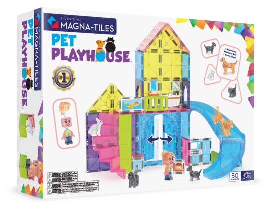 Magna-Tiles Pet Playhouse 50 pcs Magna-Tiles Pet Playhouse 50 pcs