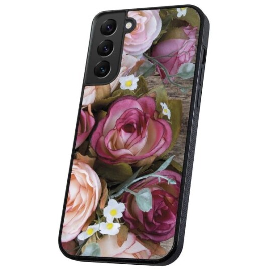Samsung Galaxy S22 - Deksel/Mobildeksel Blomster Multicolor