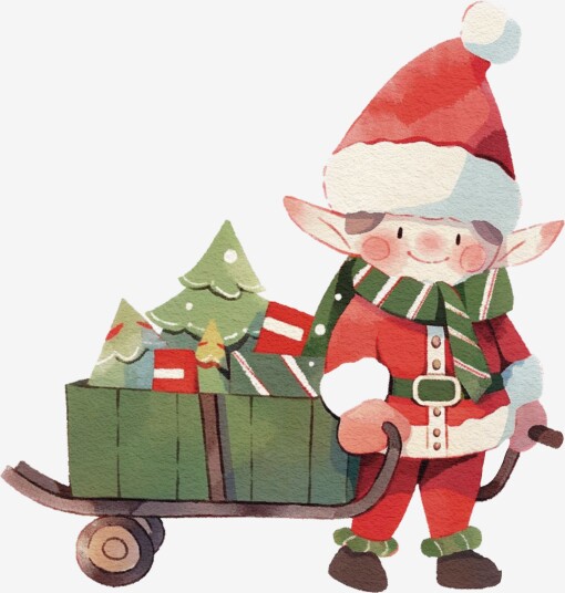 Julealv Klistremerke