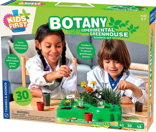 Thames & Kosmos Botanisk Drivhus Vitenskapssett For Barn 5+ År