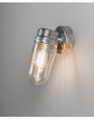 Konstsmide Vega vegglampe E27 galvanisert Konstsmide Vega vegglampe E27 galvanisert