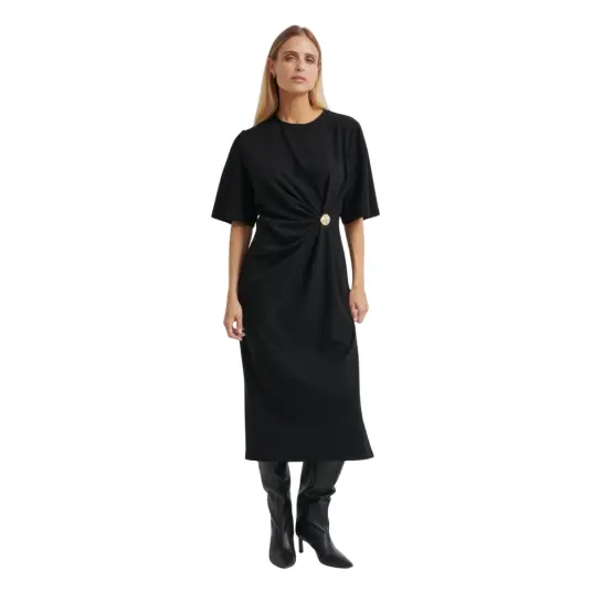 Second Female Dame Kjoler Svart S,
