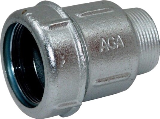 Agaflex Klemkobling Til Rørende Stål Blå Pe Med Gz 3/8" Agaflex Klemkobling Til Rørende Stål Blå Pe Med Gz 3/8"