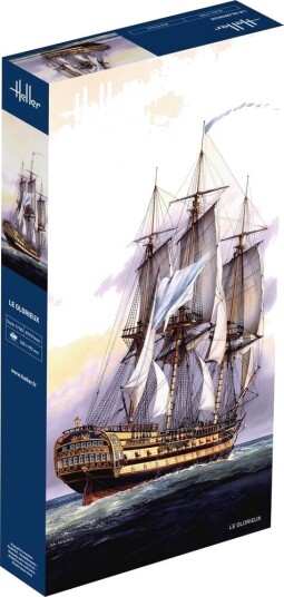 Heller Le Glorieux Modellskip Byggesett 1:150 870 deler