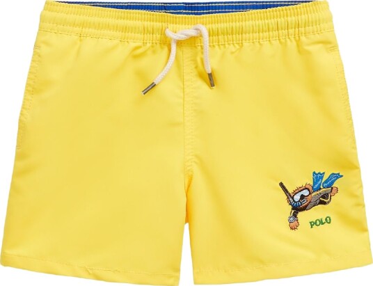 Polo Ralph Lauren Badeshorts Reisende Klassikere II Gul m. Polo Ralph Lauren 2 år 92 Badetøy