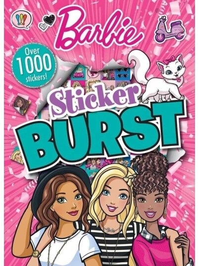 Alligator BARBIE Sticker Burst