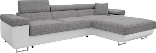 Gabina Sofa med Divan 3 seter Grå/Hvit Gabina Sofa med Divan 3 seter Grå/Hvit