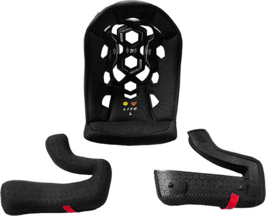 Shot Race Gear Hjelmfôr Shot Lite Sett Svart