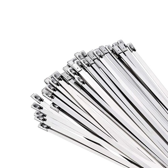 Acoustiblok metallstrips rustfritt stål 100 stk