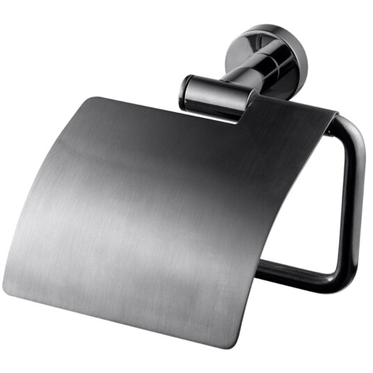 Tapwell Ta236 Toalettrullholder Vegghengt M/lokk Black Chrome