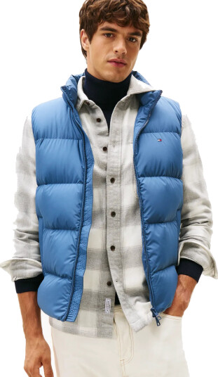 Tommy Hilfiger Down Vest - Blue - XXXL