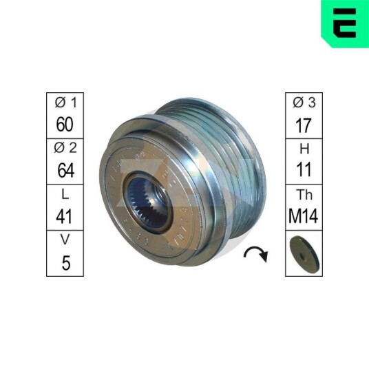Dynamo remhjul ERA ZN5496