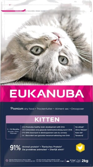 Eukanuba Healthy Start Kitten 3 x 2 kg