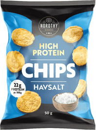 Nordthy Linse Chips High Protein Havsalt 50 g.
