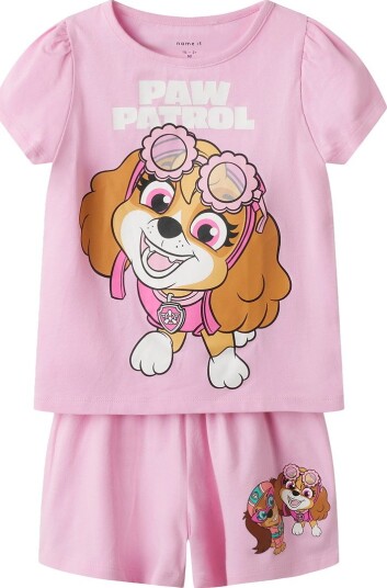 name it Nmfmam Paw Ss Nightset Cplg Pink 92