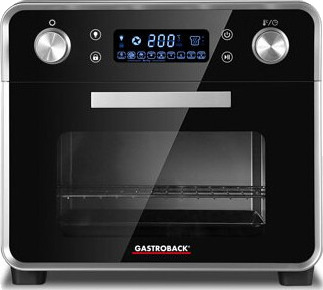 Gastroback Design Miniovn 21L Airfry og Pizza Svart Gastroback Design Miniovn 21L Airfry og Pizza Svart