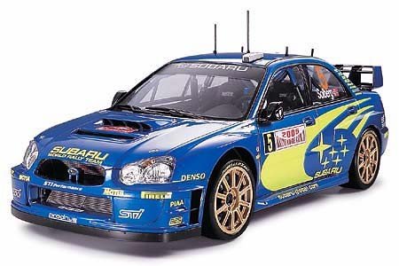Tamiya 1/24 Subaru Impreza WRC Monte Carlo 2005 (Petter Solberg)