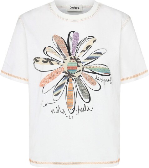 Desigual Ts_Osaka White XS