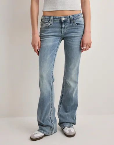 True Religion Blå Becca Low Rise Bootcut_