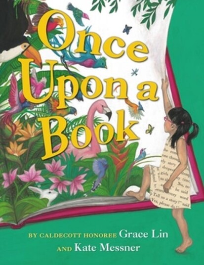 Once Upon A Book Av Grace Lin, Kate Messner