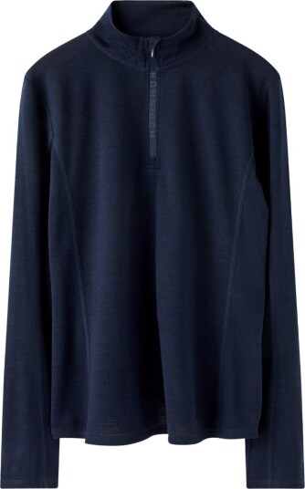 Röhnisch Merino Wool Half Zip Blå Golfgenser dame Navy XXX Large Röhnisch Merino Wool Half Zip Blå Golfgenser dame Navy XXX Large