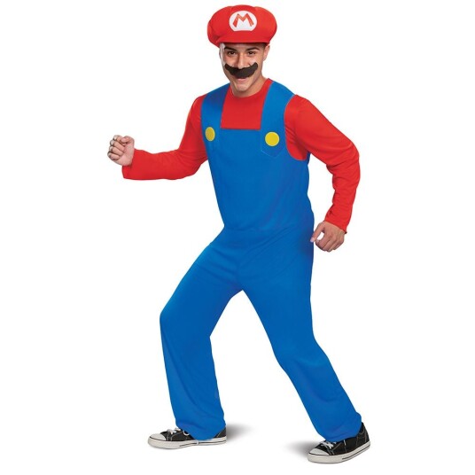 Jakks Pacific / Disguise Super Mario Karnevalsdrakt Large/X Large Jakks Pacific / Disguise Super Mario Karnevalsdrakt Large/X Large