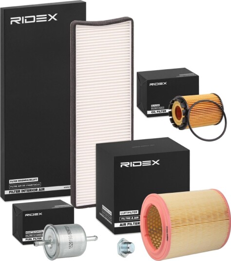 Filtersett RIDEX 4055F17446