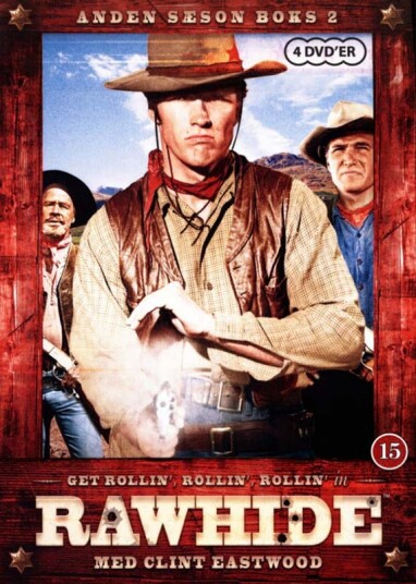 Rawhide Sesong 2 Del 2 DVD Rawhide Sesong 2 Del 2 DVD