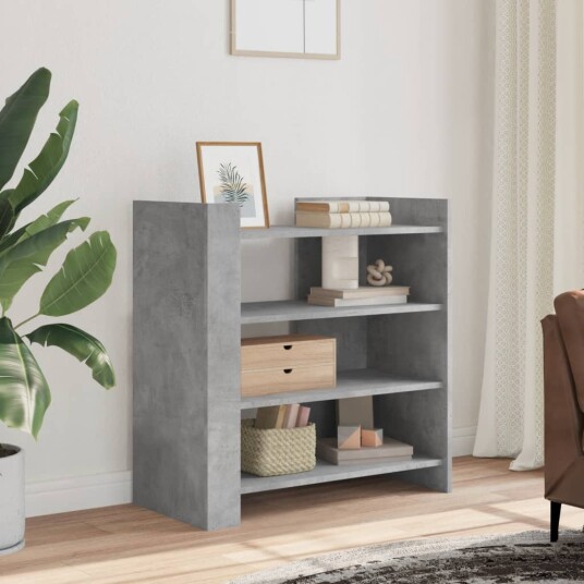 Skjenk betonggrå 73,5x35x75 cm konstruert tre 8721102805707