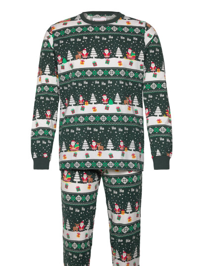 Happy Seasons The Jolly Good Pyjamas - Green - M