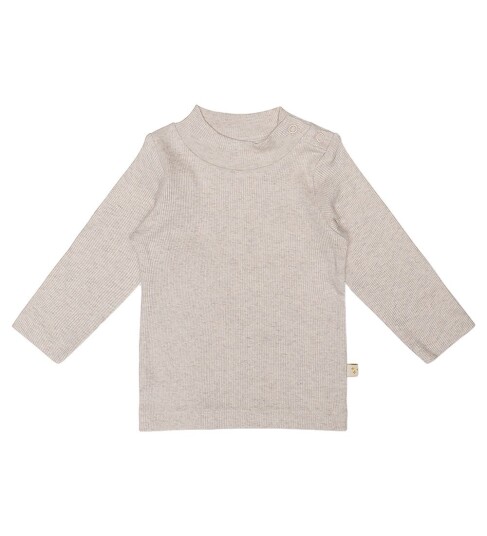 That"s Mine Genser Camma Rib Light Brown Melert Thats Mine 1½ år 86 Genser Beige