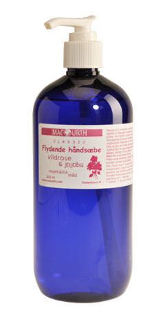 MacUrth Håndsåpe Fl. Rose M. Jojoba 500ml