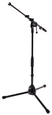 K&M 259 Mikrofonstativ med Galge, Svart 645 mm