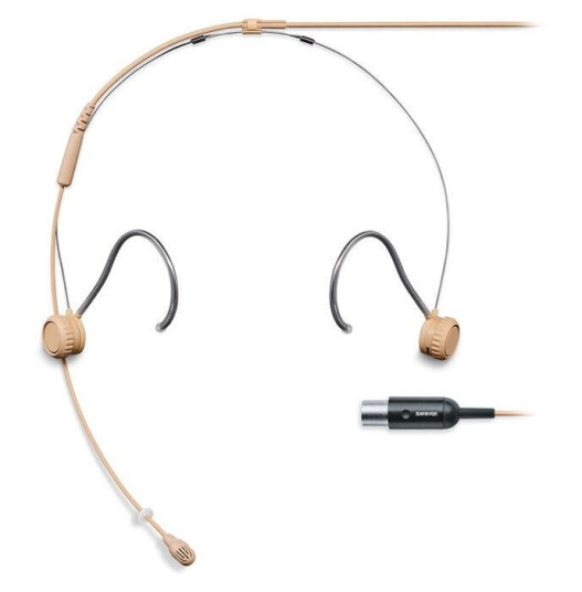 Shure Th53 Headset Omni 1.6mm Cab Mtqg Tan