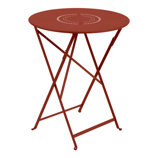 Fermob Floréal Table 60 cm Red Ochre 20