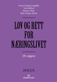 Langfeldt Sverre Faafeng Lov og rett for næringslivet