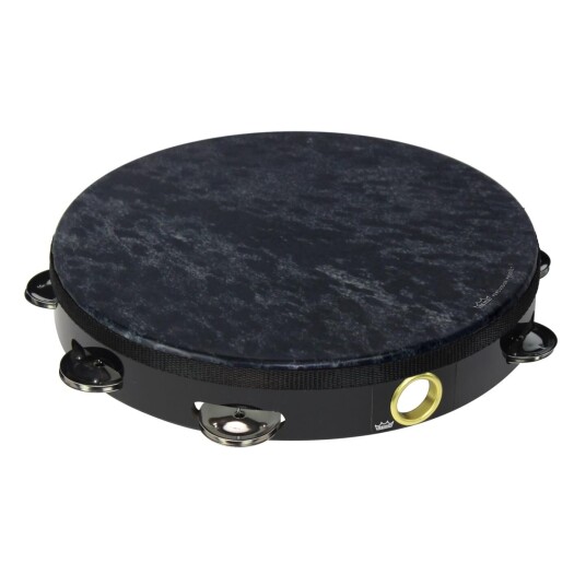 Remo Ta-8110-70-Sd015 Wild Tambourine Skyndeep Svart, 10"