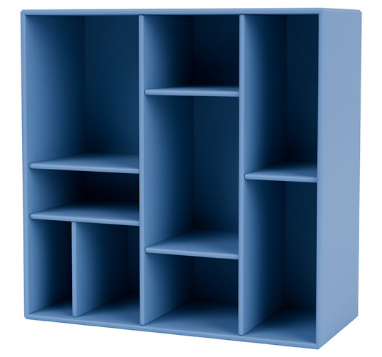 Montana COMPILE dekorativ hylle 69,6x69,6 cm Azure 154