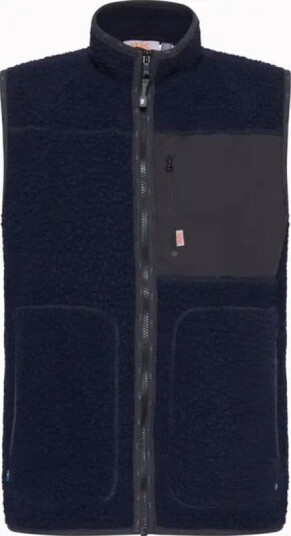 Varg Men's Vargön Wool Vest Blå S Man Varg Men's Vargön Wool Vest Blå S Man