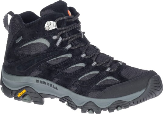 Merrell Men's Moab 3 Mid Gore-Tex Sort 46 Man Merrell Men's Moab 3 Mid Gore-Tex Sort 46 Man