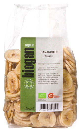 Biogan Bananchips Ø 400g Biogan Bananchips Ø 400g