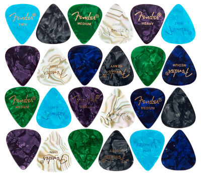 Fender Premium Cell Mix Pick Set 24 Fender Premium Cell Mix Pick Set 24